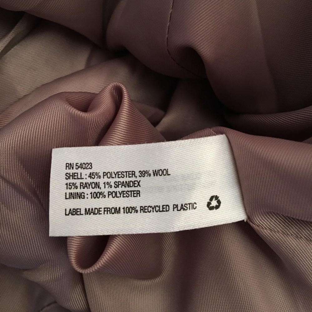 Gap The Academy Blazer Brown Jacket Size 8 - Picture 8 of 8